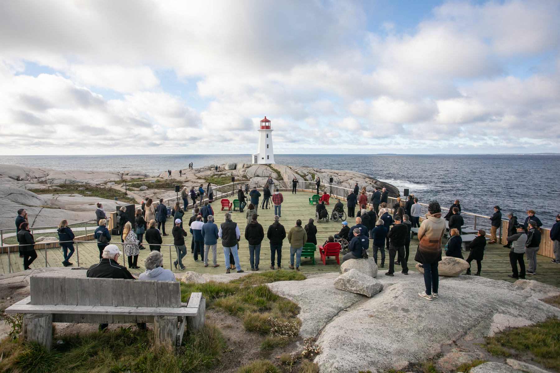 Peggy's Cove Viewing Deck Opens