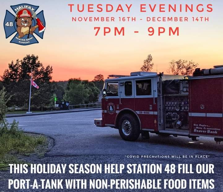 Once again it's that time of year! It's time for our 4th annual Fill a Port-a-Tank for a local food bank!
