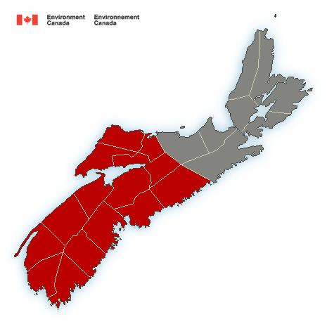 (ENDED) Rainfall warning in effect
