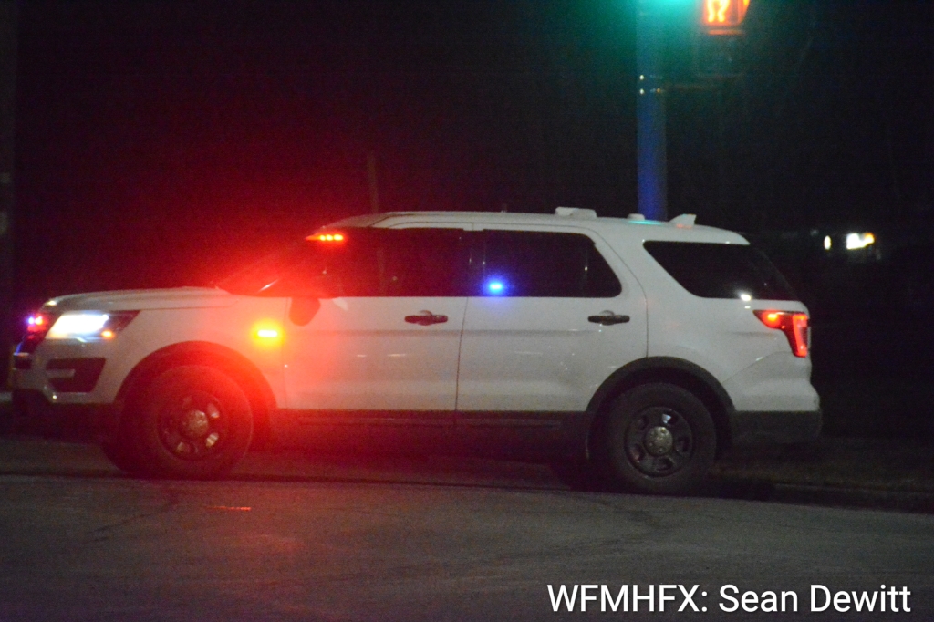 Police on scene of a homicide in Dartmouth.