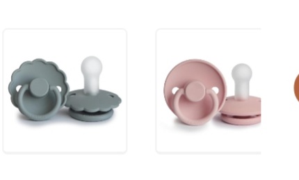 FRIGG Classic and Daisy Silicone Pacifiers recalled due to Choking Hazard