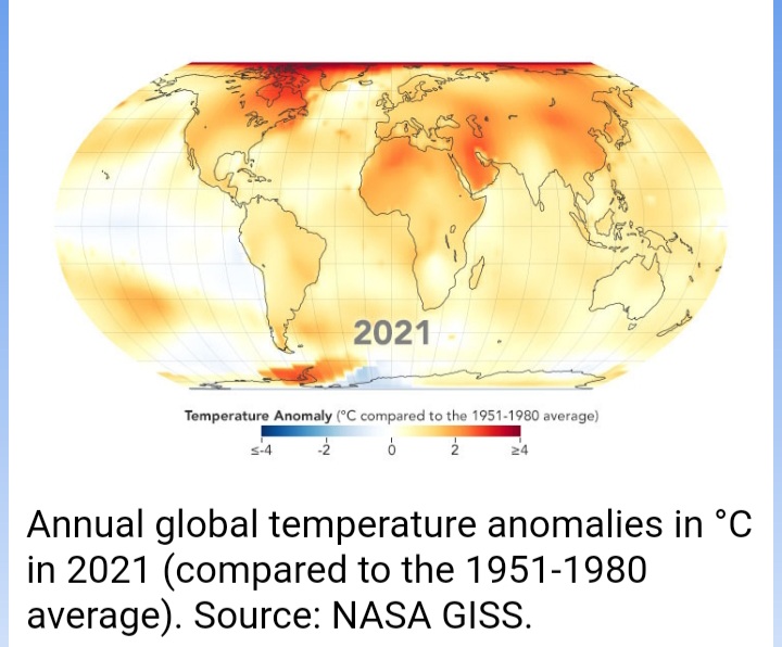 2021 – A year in review via Environment Canada