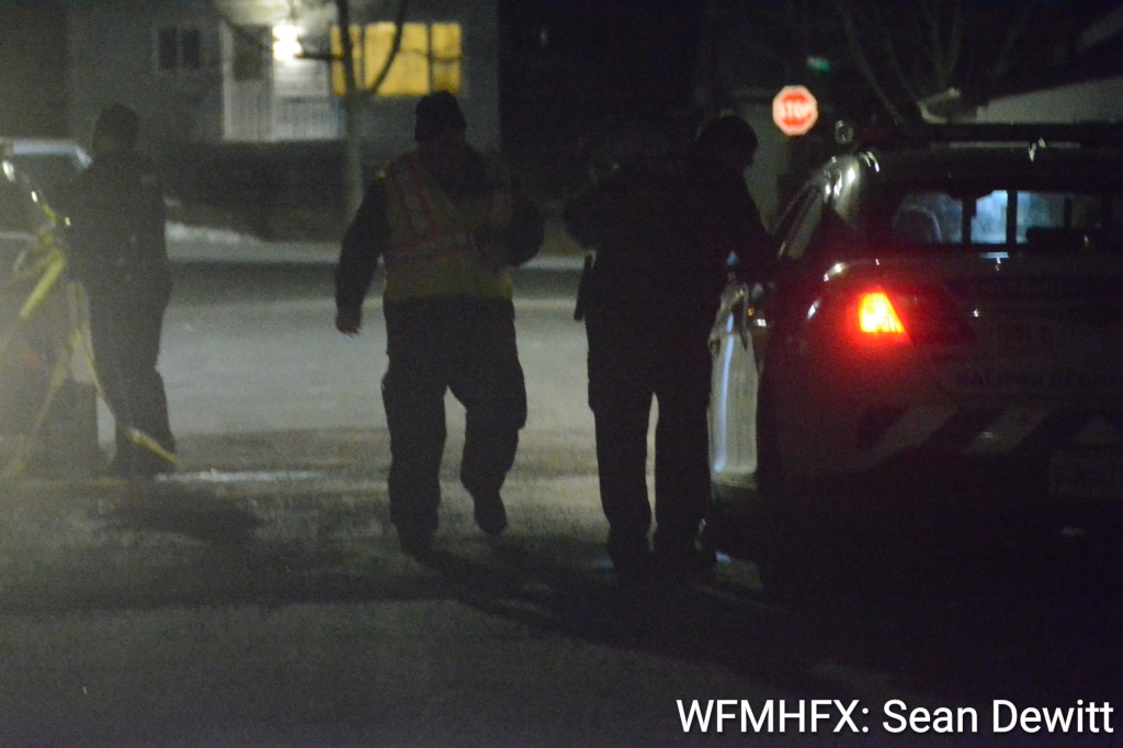 Police responded to a workplace incident in Dartmouth yesterday where two men were injured