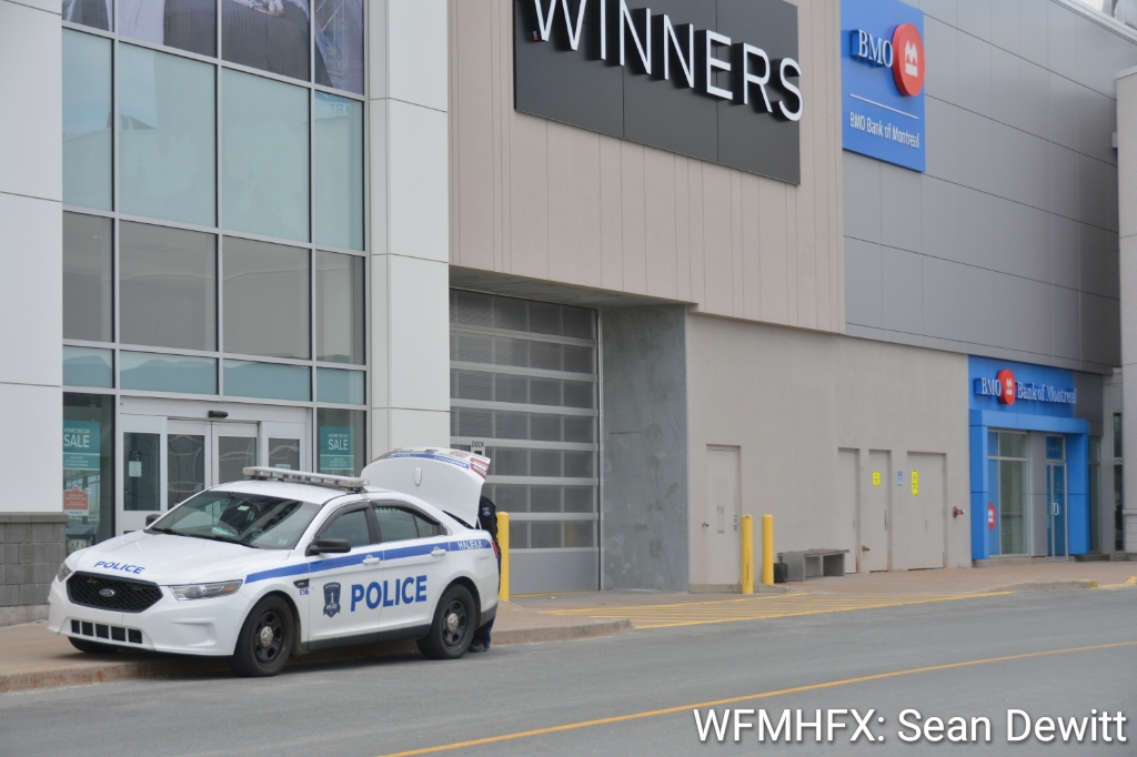 Police have charged a man for two Robberies that occurred in Dartmouth this afternoon