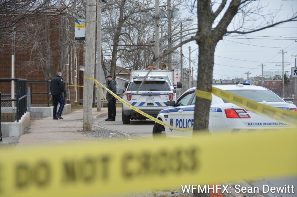 Police are currently on scene of a weapons call in the 400 block of Herring Cove Road