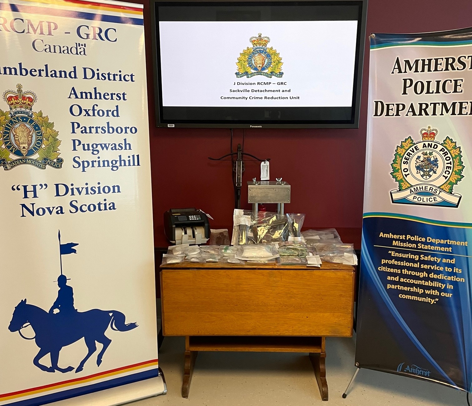 RCMP charge eight people in inter-provincial drug trafficking investigation  / RCMP charge man in aggravated assault