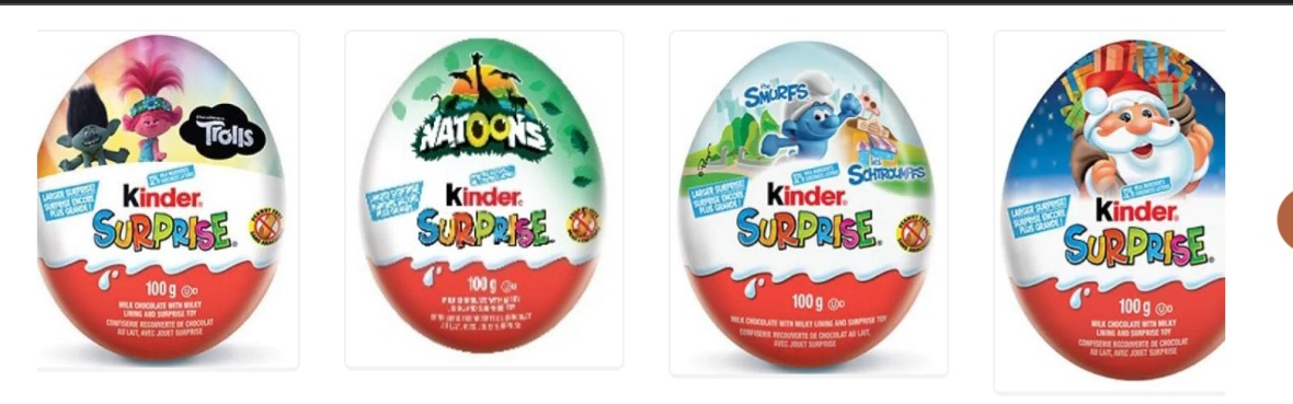 Certain Kinder brand chocolate products recalled due to possible Salmonella - Expanded