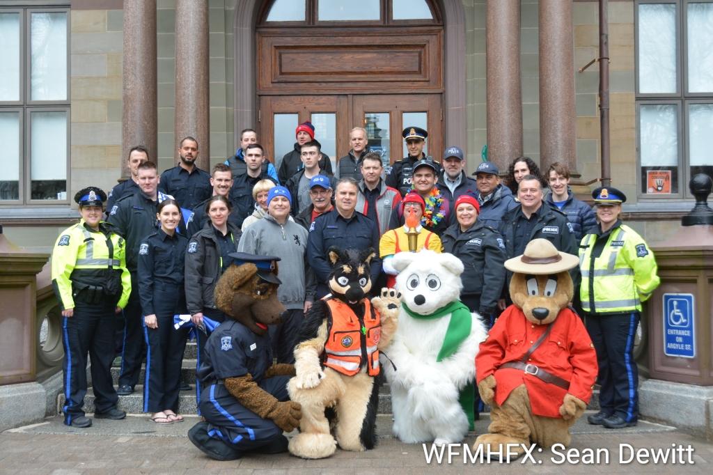 The brrrrrrave divers took to the waters of Halifax Harbour today as the Law Enforcement Torch Run raised money for the Special Olympics with the ever popular Polar Plunge!