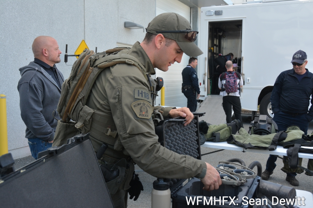 The Halifax area RCMP were on display as Police Week carries on