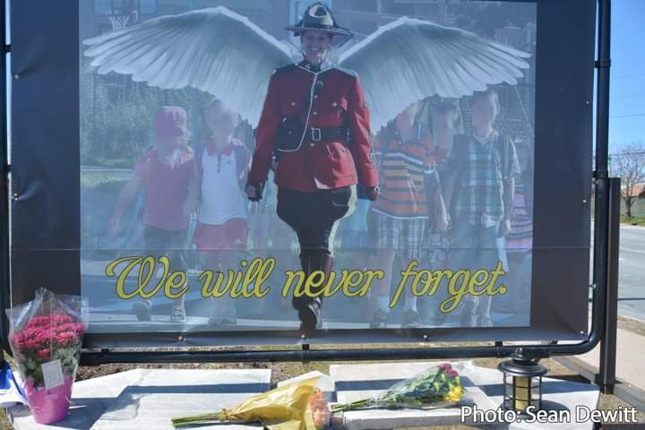 Regimental Memorial for Constable Heidi Stevenson