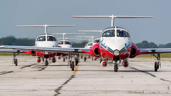 Technical issue will temporarily prevent the Snowbirds from flying in upcoming performances