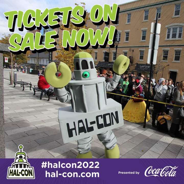 This is not a drill! It's ticket time Hal-con homies!