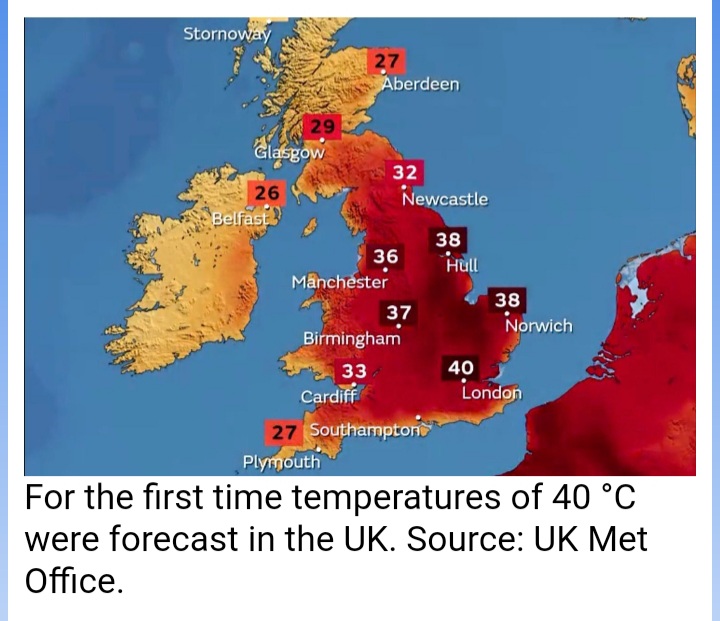 Europe's record-breaking heat wave