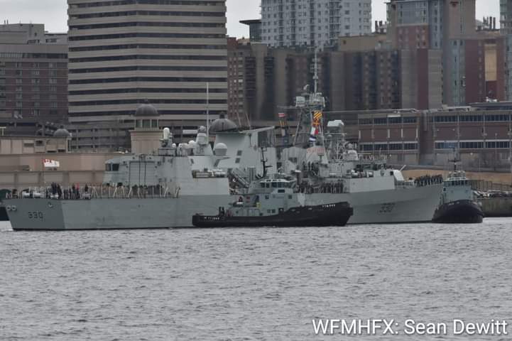 Her Majesty’s Canadian Ships Montréal and Halifax will return to their homeport of Halifax