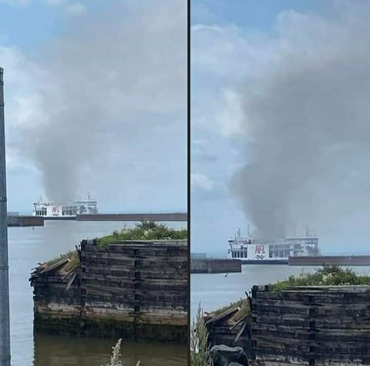 (Update) Emergency crews are responding for reports of the Nova Scotia/Prince Edward Island ferry on fire