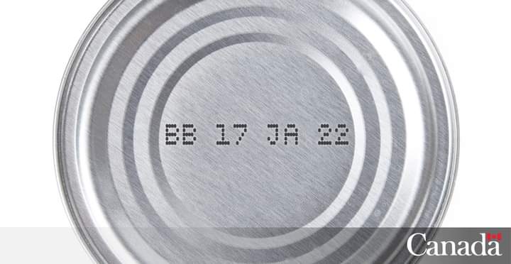 Date labelling on pre-packaged foods