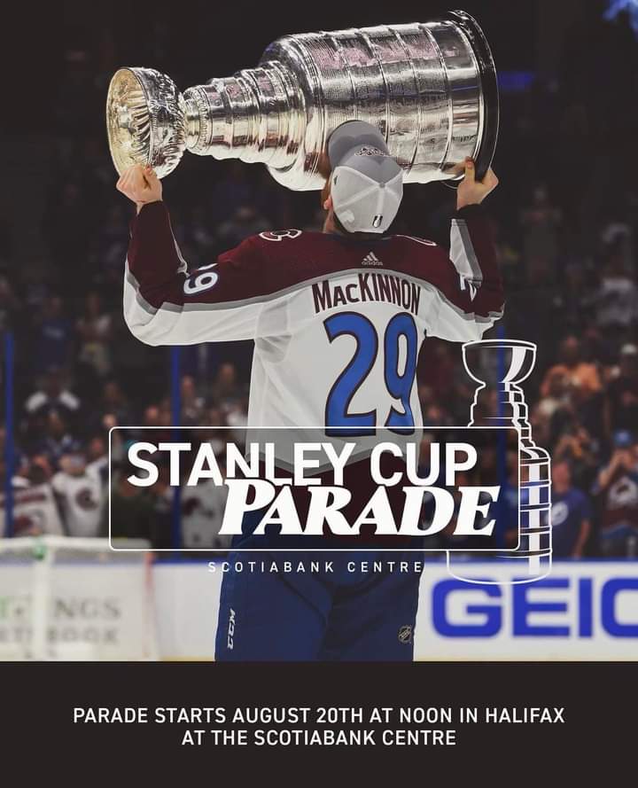 Nate has announced his Stanley Cup parade plans for Halifax!