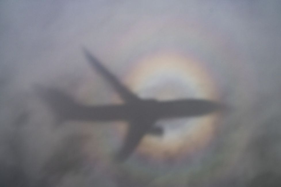 If you ever get the chance to experience a Brocken spectre, you quickly understand why people describe the appearance as both a heavenly and spooky shadow