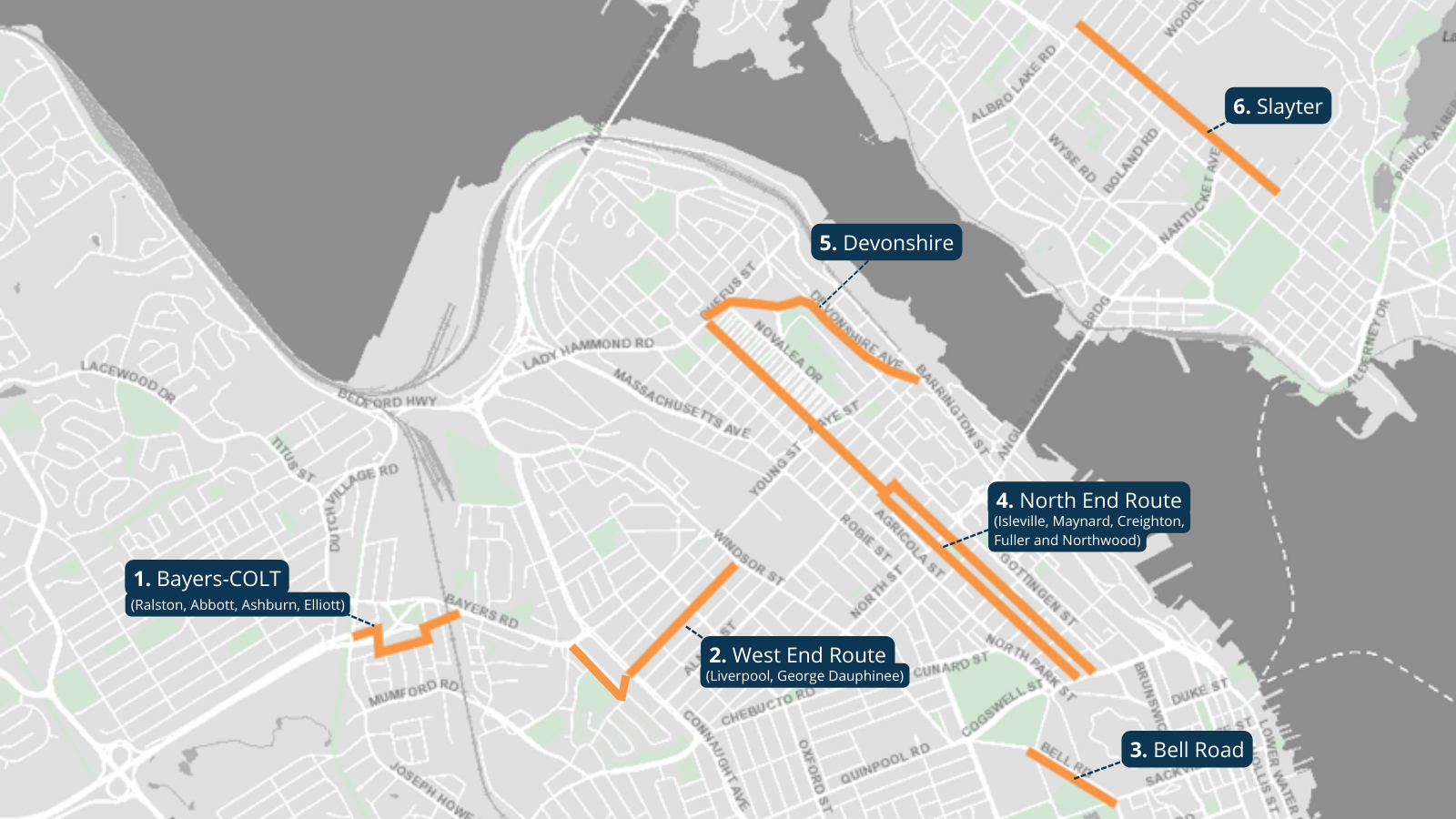 Municipality makes interim bikeway improvements in support of the All Ages and Abilities Bike Network