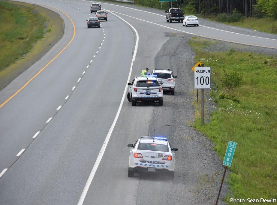 RCMP reminding drivers to slow down and move over