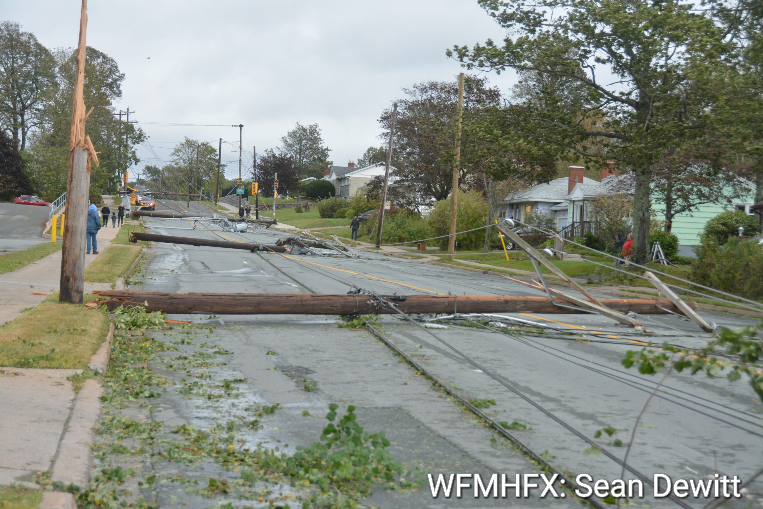 Residents urged to remain off municipal roads