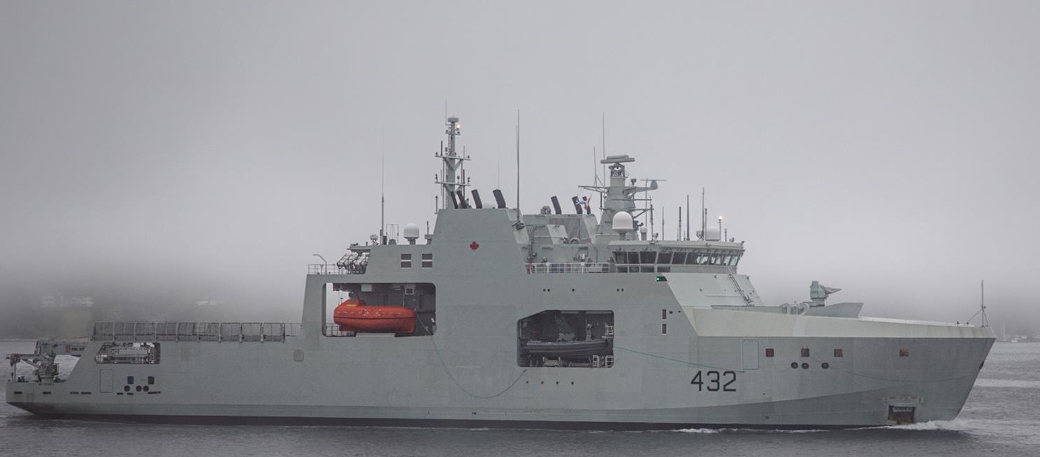 Third new Arctic and Offshore Patrol Ship delivered to Canada
