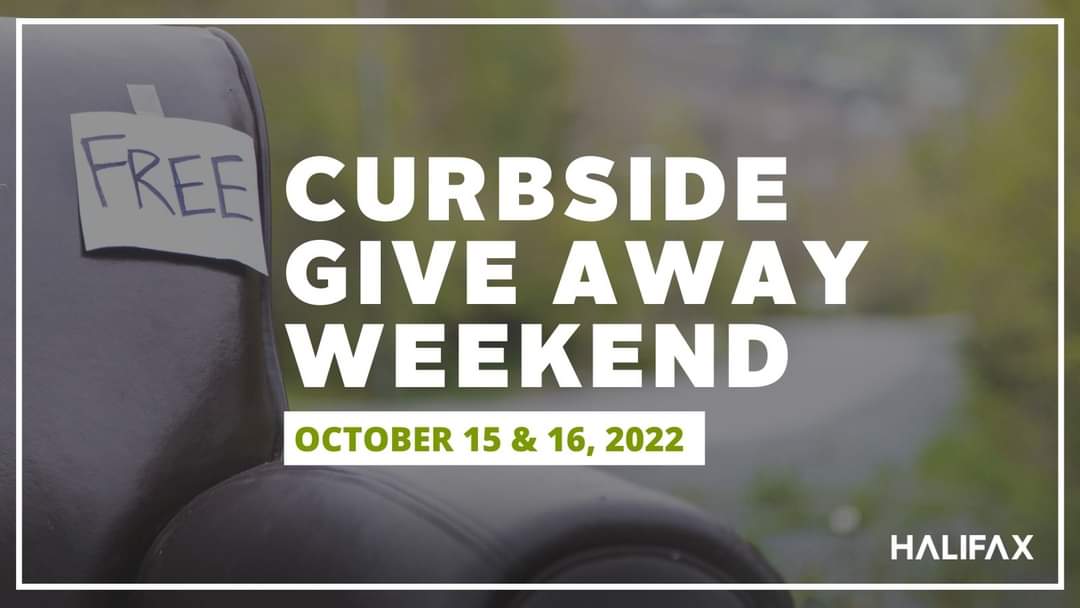 Curbside Give Away Weekend is back!