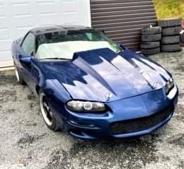 A blue 1998 Chevrolet Camaro was stolen from the 1200 block of Walton Woods Rd. in Newport