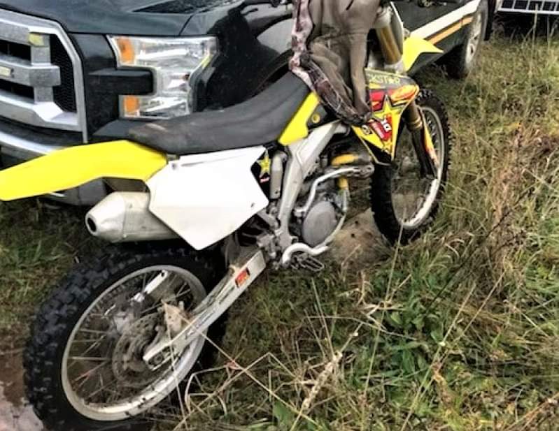 Have you seen this dirtbike?