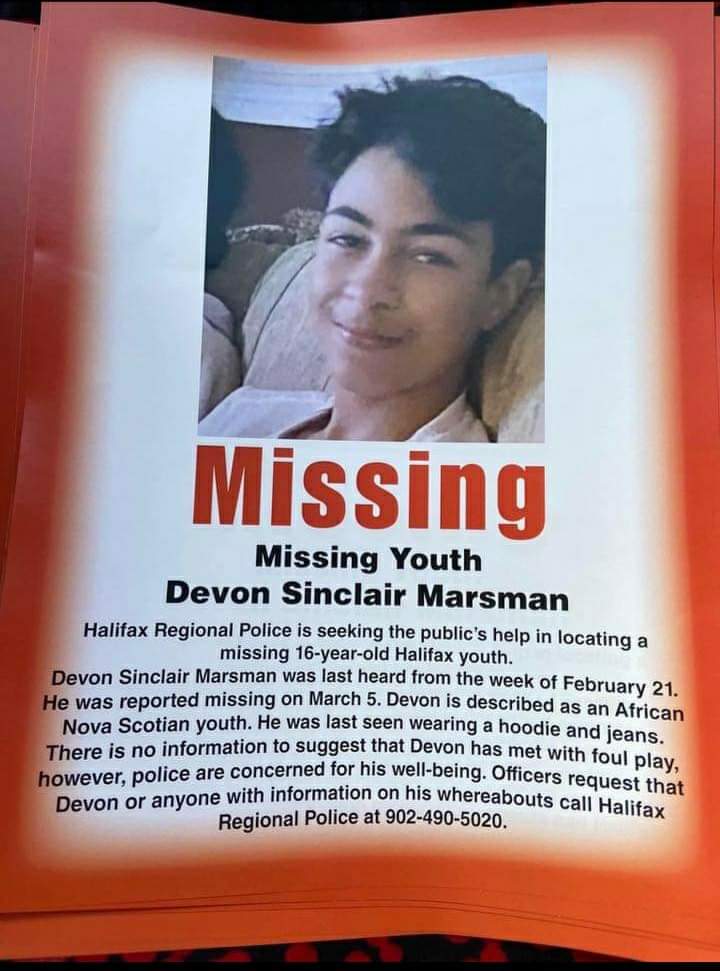 Halifax Missing Persons Case Added to Rewards Program