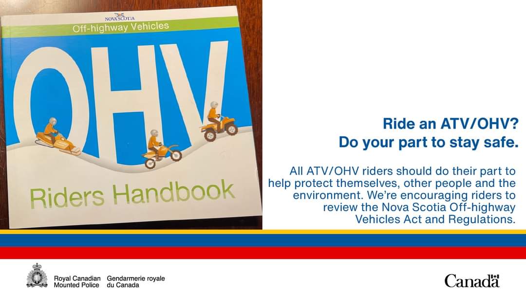 All ATV/OHV riders should do their part to help protect themselves, other people and the environment
