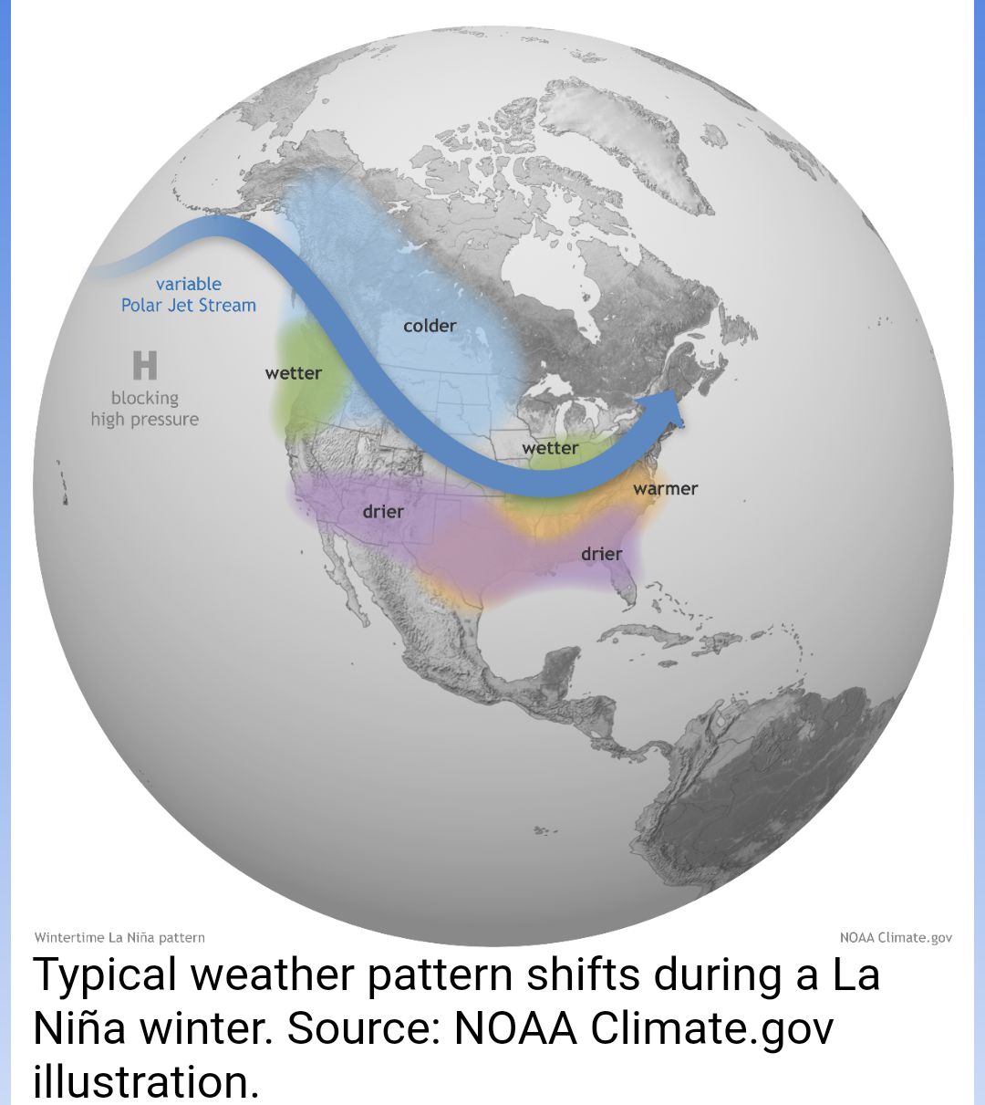 Triple-Dip La Niña persists
