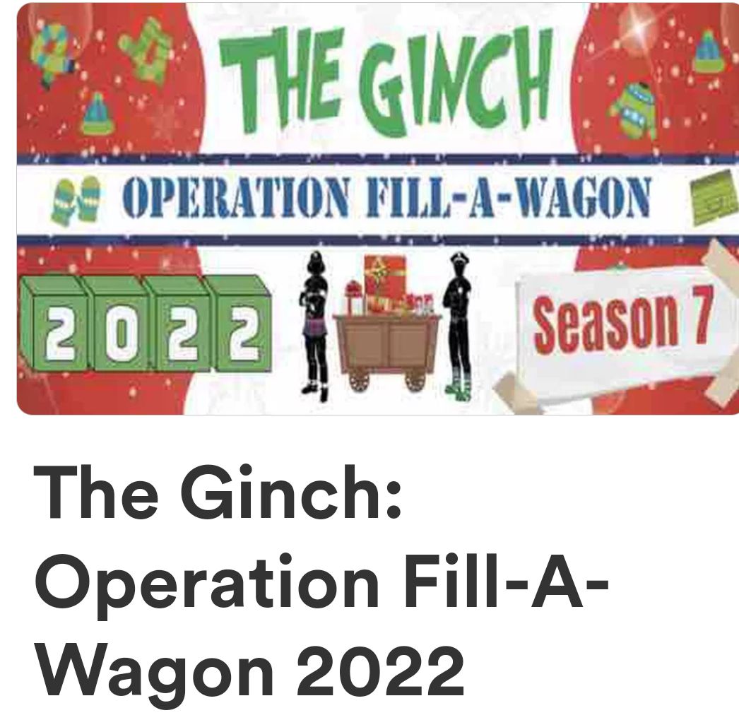 The Grinch: Op Fill a Wagon : We are doing our Christmas give away once again for the 7th year in a row!!