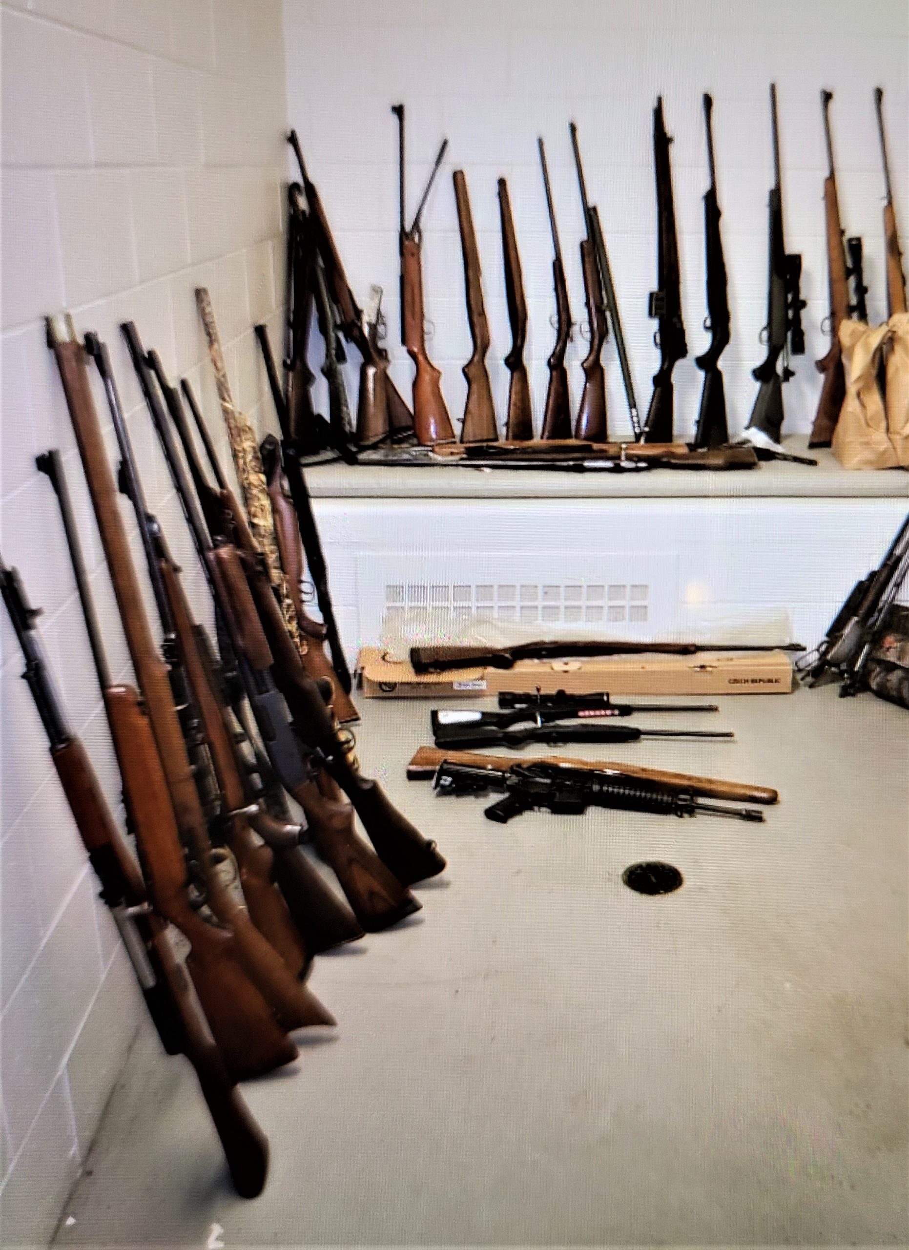 Halifax District RCMP charge man and seize numerous weapons after accidental 911 call
