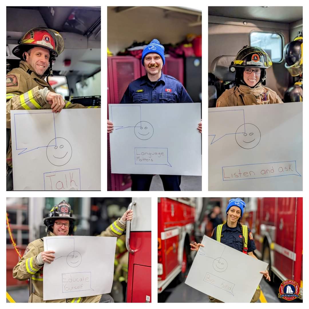 First responders supports Bell Let’s Talk Day