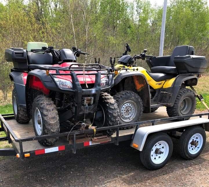 Have you seen this ATV or trailer?