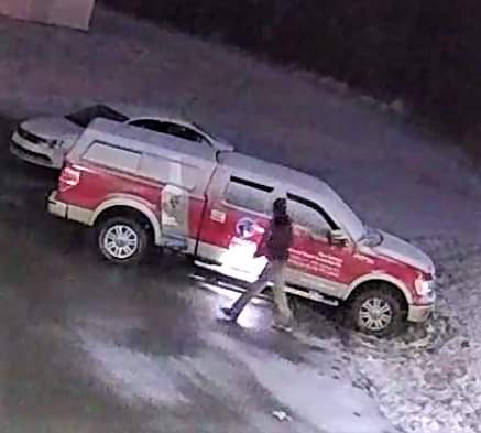 A person, driving a white Volkswagen Jetta, was observed removing catalytic converters from vehicles parked at two businesses in Middleton