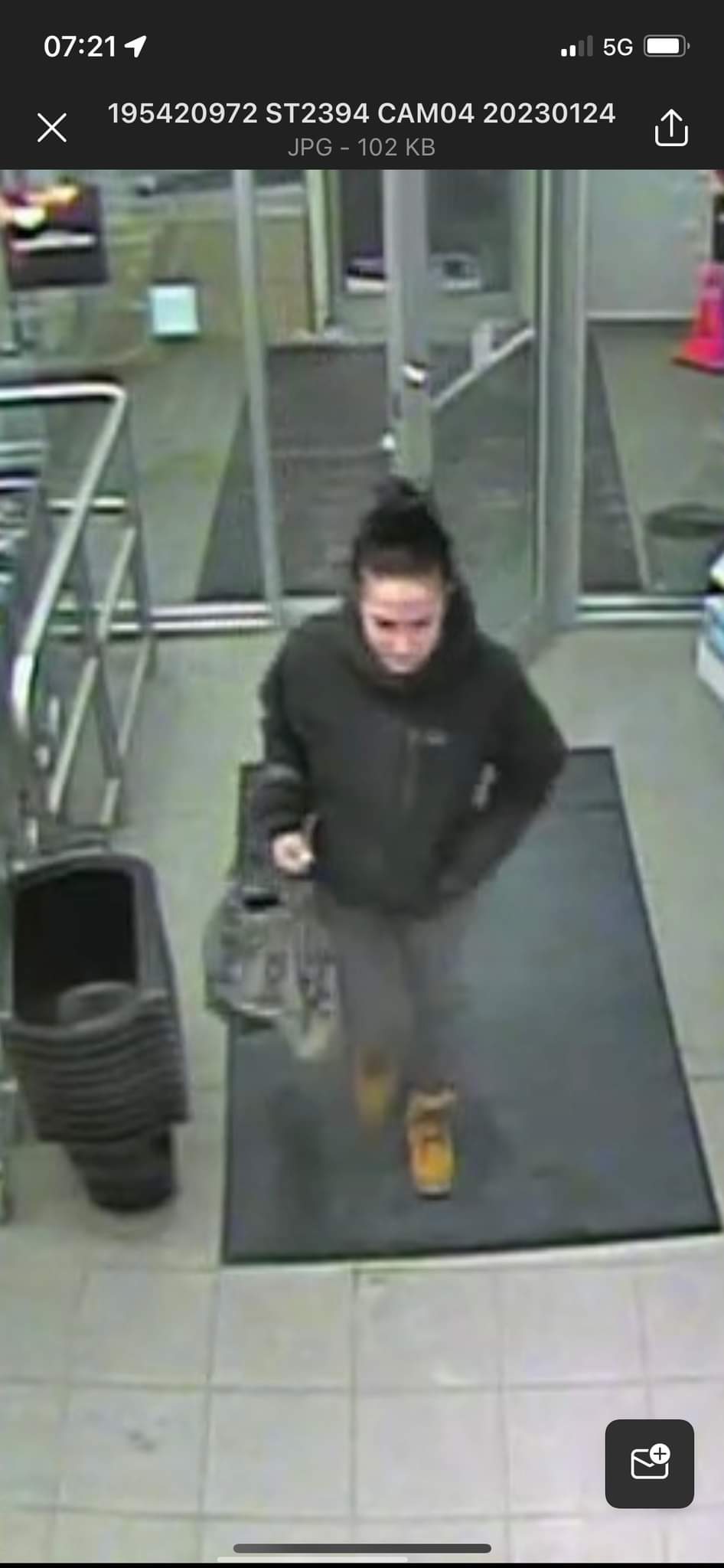 The Truro Police Service is seeking the public’s assistance in identifying this person who may have valuable information