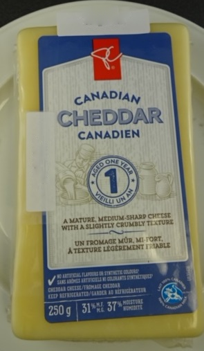 PC brand Canadian Cheddar Cheese recalled due to Listeria monocytogenes