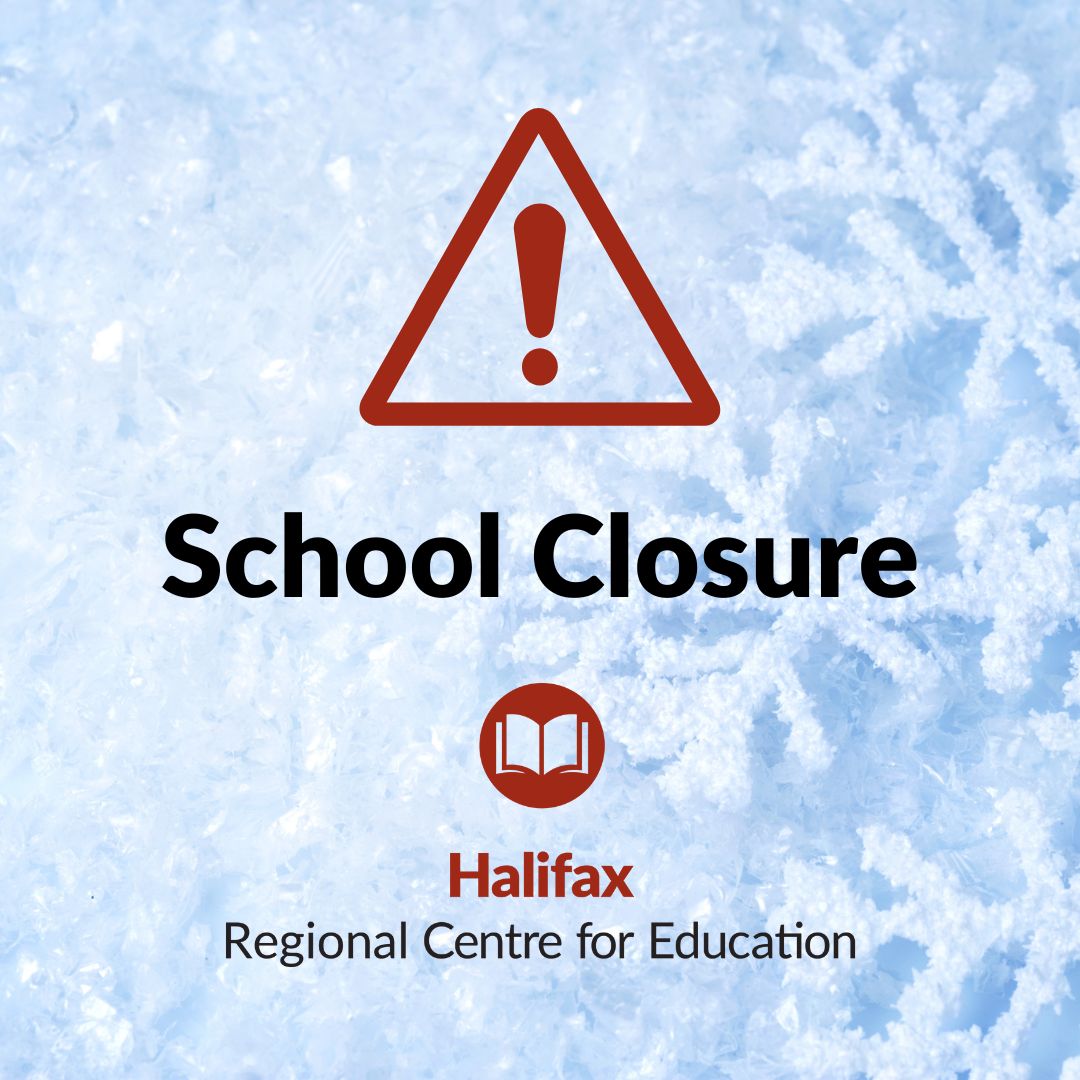 All HRCE schools are closed today (Friday, March 3, 2023).