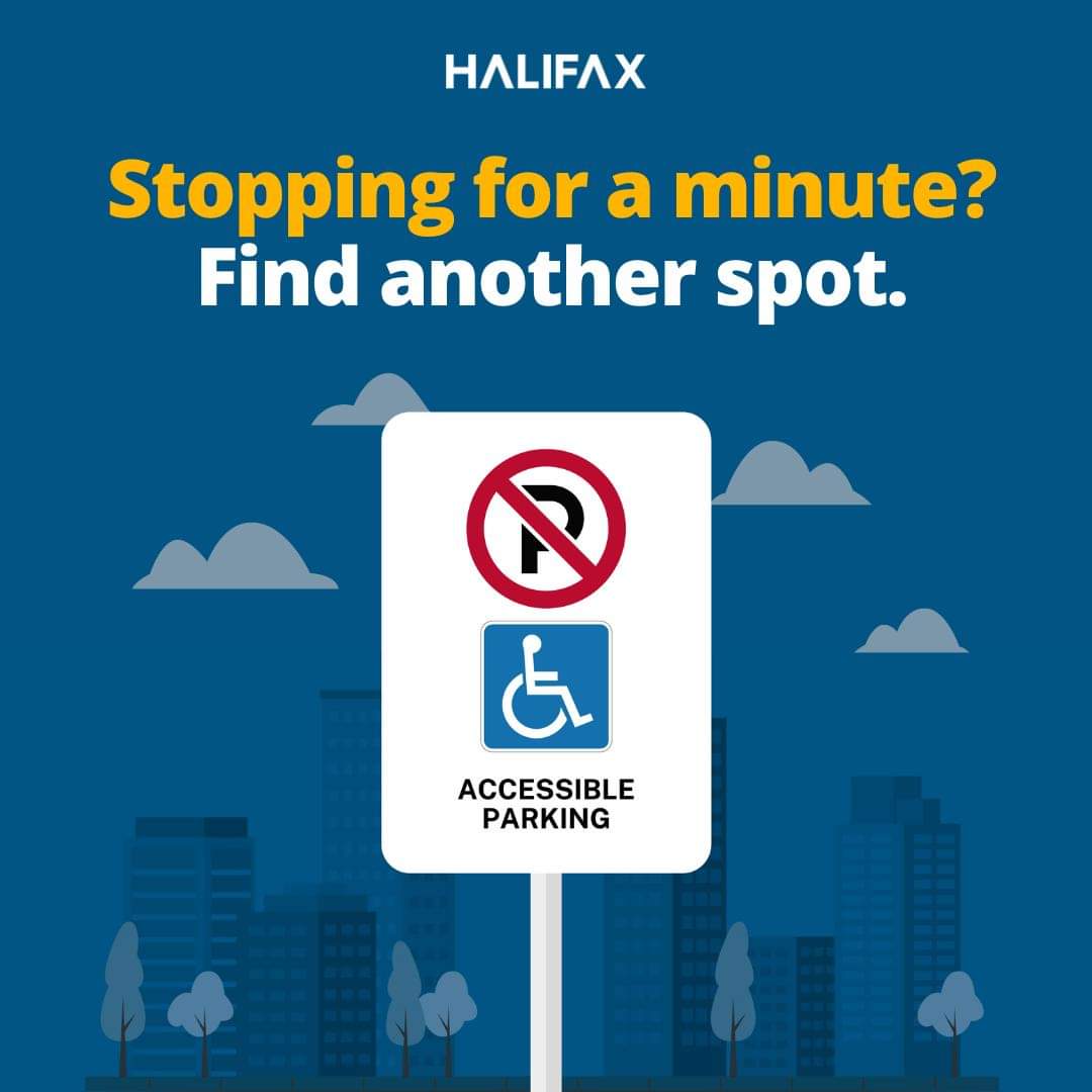 Stopping for a minute? Find another spot.