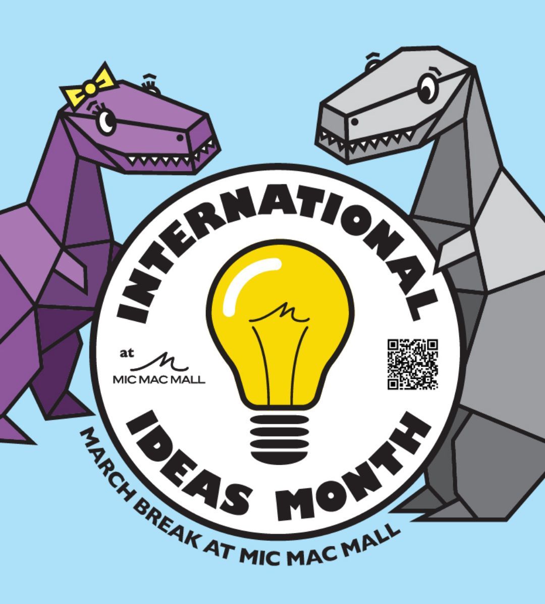 Meet a Robotic T-Rex at Mic Mac Mall this March Break!