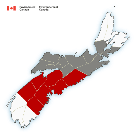 Snowfall warning in effect