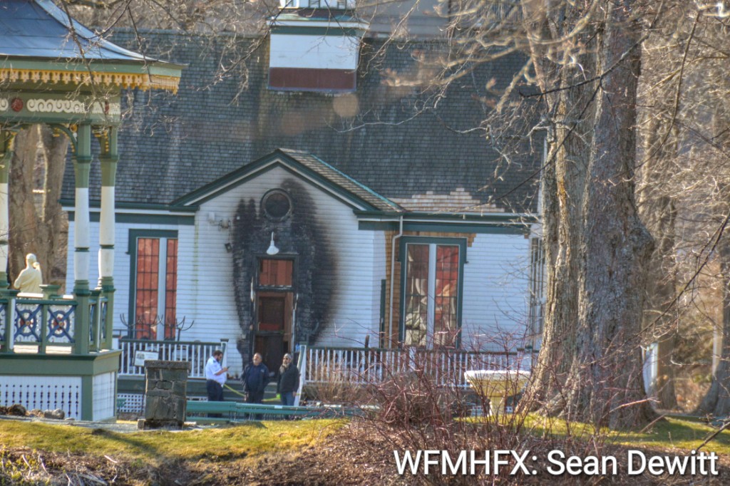 Police are investigating a suspicious fire that occurred in Halifax last night