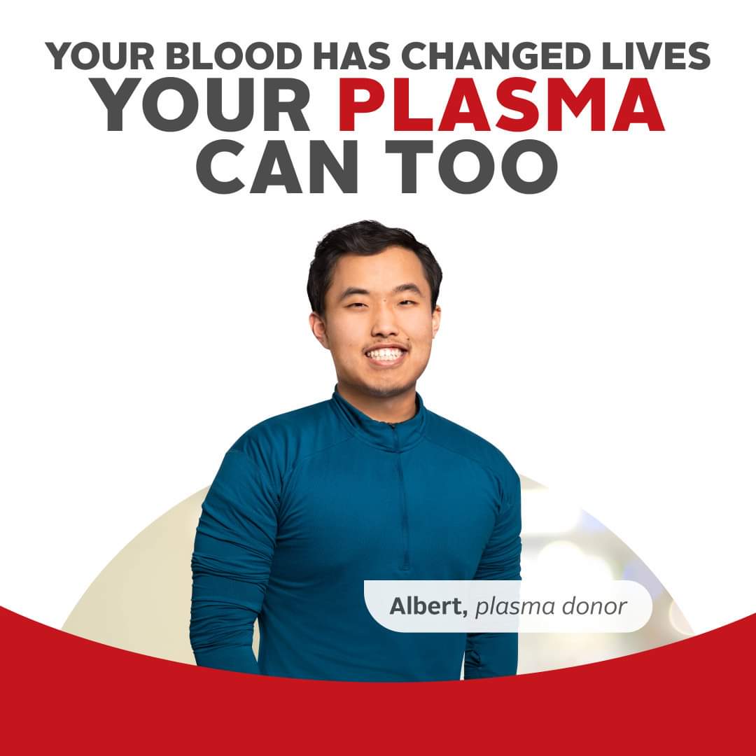 DYK that donating plasma is a lot like donating blood?