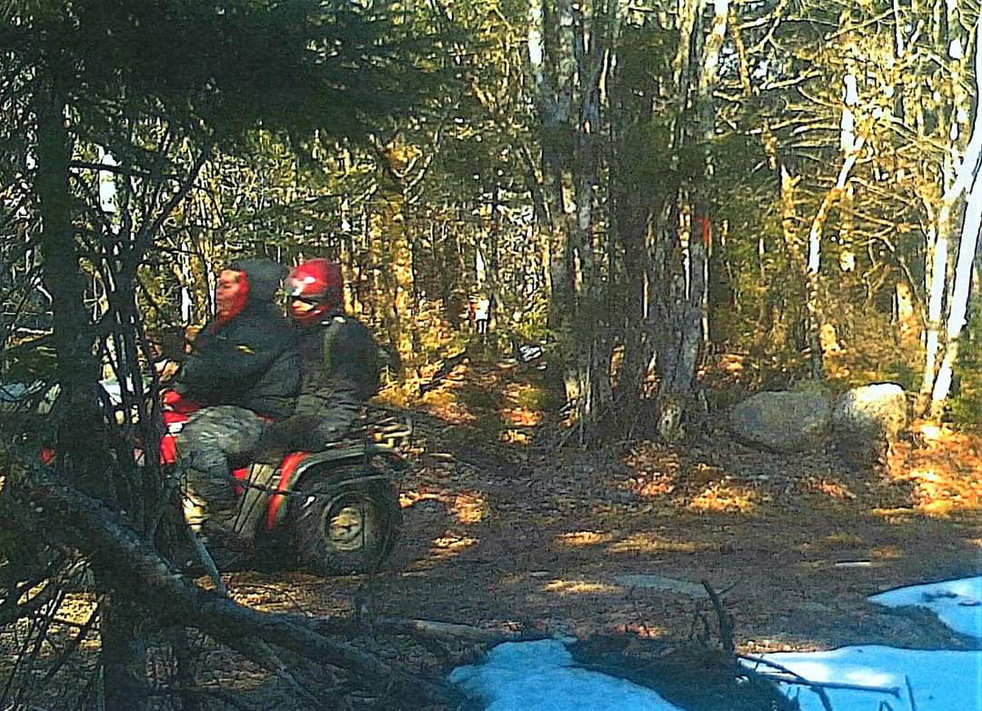 Two people on a red ATV stole solar panels and damaged a gate at a property on Lake Cady Vale in Clemenstvale