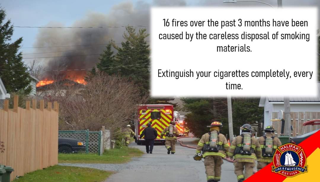 Fire Safety with Cigarettes and Smoking Materials