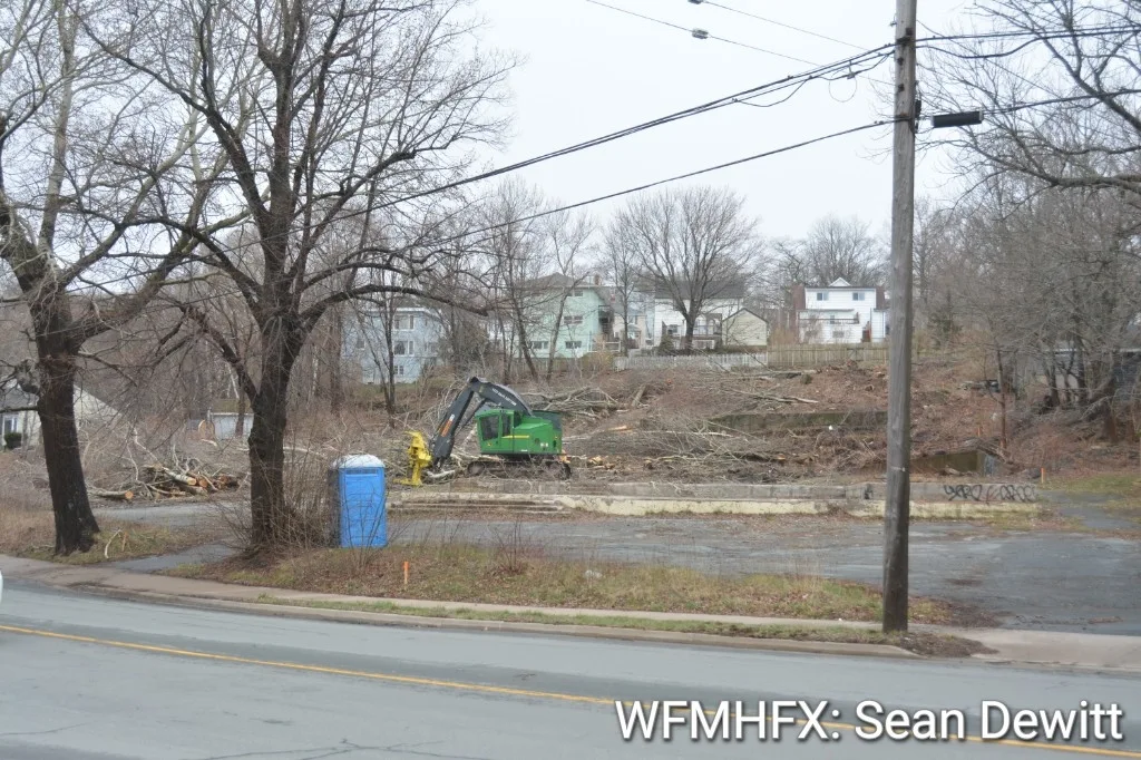 It looks like the lot of the former Salvation Army in the 100 block of Pleasant St is being cleared