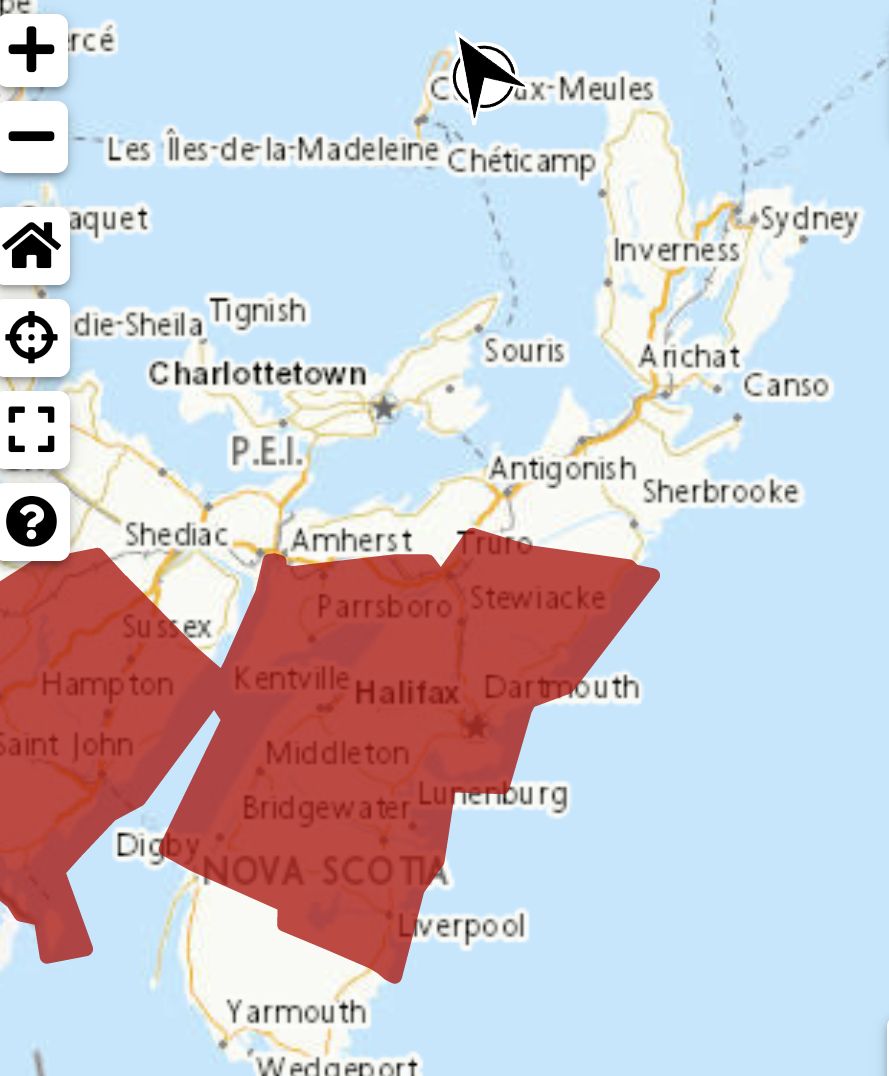 FREEZING RAIN Warning in Effect
