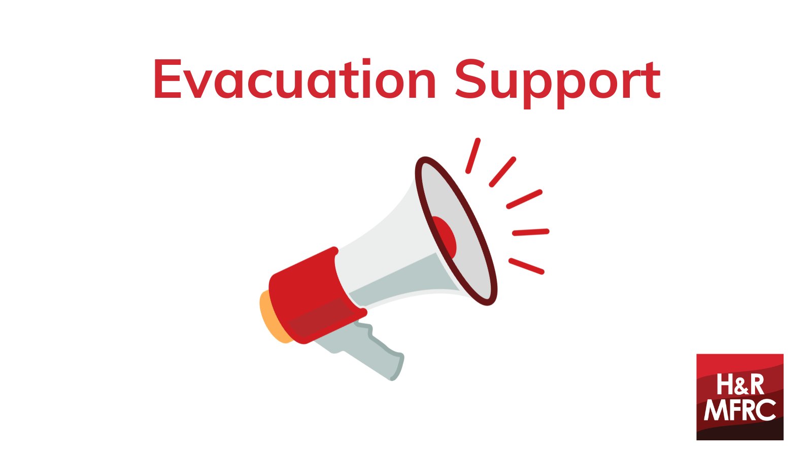 Any military families who require assistance due to evacuation can call our 24/7 line